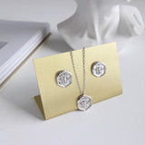 925 Silver Bee Pendant Necklace Wild Women's Clavicle Jewelry