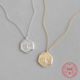 925 Silver Bee Pendant Necklace Wild Women's Clavicle Jewelry