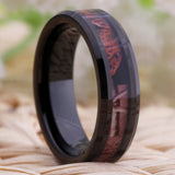 Men's Camo Tungsten Carbide Ring Wedding Band