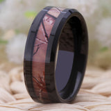Men's Camo Tungsten Carbide Ring Wedding Band