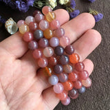 Colorful Jade Bead Bracelet Crystal Jewelry for Women