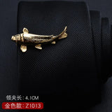 Silver Tie Clip Animal Shape for Men Wedding Necktie Clasp