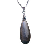 Labradorite Crystal Pendant Necklace