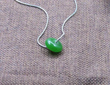 Hetian Jade Beads Pendant Necklace Lucky Amulet Couple Jewelry