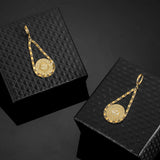 Arab Money Sign Allah Earring Middle Eastern Jewelry