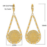 Arab Money Sign Allah Earring Middle Eastern Jewelry
