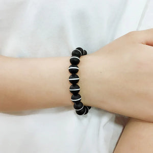Agate Beads Bracelet Lucky Amulet Jade Stone Bracelet
