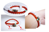 Mixed Natural Jade Bracelet Set - Men's & Women's Wrap