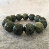 Tibetan Jade Bracelet with Magnetic Stone for Women Men