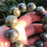 Tibetan Jade Bracelet with Magnetic Stone for Women Men