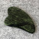 Natural Chinese Tibetan Jade Gua sha Scraping Massage Scraper