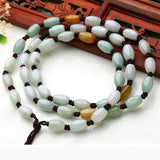 Emerald Jade Pendant Necklace for Wedding Anniversary Gift