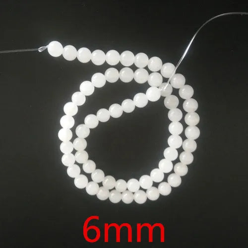 Natural Jade Beads Stone Accessories for Jewelry Making