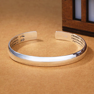 Vintage 925 Silver Open Bracelets - Women Jewelry