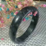 Natural Jade Bangle Lucky Exorcise Evil Spirits Amulet Auspicious Jewelry