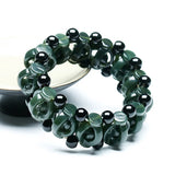 Nephrite Jade Bracelet Lucky Amulet Turtle Shell Rich Armor Bracelet