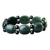 Nephrite Jade Bracelet Lucky Amulet Turtle Shell Rich Armor Bracelet