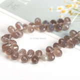 Faceted Natural Stone Beads 8x12mm Loose Beads for Jewelry Making