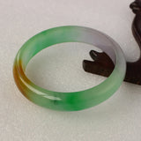 Myanmar Jade Bracelet Three-level Bangle Gem Jewelry