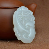 Ruyi Abacus Jade Pendant Lucky Amulet Exorcise Evil Spirits