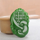 Ruyi Abacus Jade Pendant Lucky Amulet Exorcise Evil Spirits