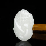 Ruyi Abacus Jade Pendant Lucky Amulet Exorcise Evil Spirits