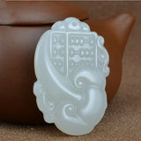 Ruyi Abacus Jade Pendant Lucky Amulet Exorcise Evil Spirits