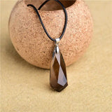 Smoky Quartz Pendant Necklace Crystal Star of Pendant Lucky Love Crystal Jewelry