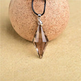Smoky Quartz Pendant Necklace Crystal Star of Pendant Lucky Love Crystal Jewelry