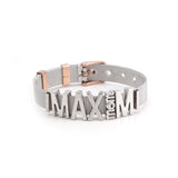 Max Mom Stainless Steel Charm Mesh Bracelet Set for Mother's Gift