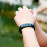XinJiang HeTian Qing Jade Bracelet Lucky Amulet Square for Women Men