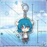 Dropkick on My Devil Keychain Anime Jewelry Girl Accessories