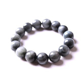 Hawkeye Stone Beaded Bracelet 8-14mm Jade Jewelry