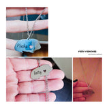 Personalized Guinea Pig Necklace Pet Rabbit Jewelry