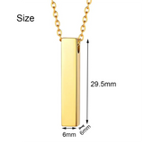 Stainless Steel Cube Urn Necklace for Ashes Holder Pendant
