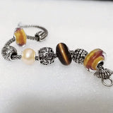 Faceted Bead Charms 925 Silver Fit European Charm Bracelet