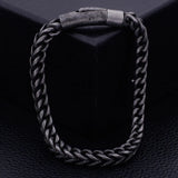 6MM Link Chain Bracelet Men Stainless Steel Friendship Men's Bracelets