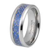 Celtic Dragon 8mm Men's Tungsten Carbide Engagement Wedding Band