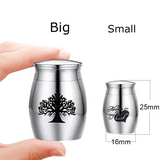 Decorative Stainless Steel Cremation Urn for Human Pet Ashes