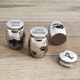 Decorative Stainless Steel Cremation Urn for Human Pet Ashes