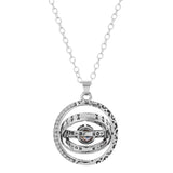 Couple Choker Astronomical Ball Necklace 100 Language Jewelry