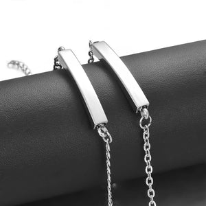 Personalized Stainless Steel Urn Locket Bracelet
