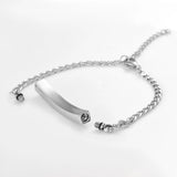 Personalized Stainless Steel Urn Locket Bracelet