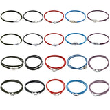 Leather DIY Charms Necklaces Steel Fine Sheepskin Fit European US Women DIY Jewe