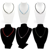 Leather DIY Charms Necklaces Steel Fine Sheepskin Fit European US Women DIY Jewe