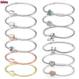 High Snake Chain Bracelets for Women - Beaded Bangle DIY Jewelry