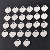Initial Letter A-Z Alphabet Heart Charm for Bracelet Necklace Keychain