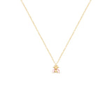 Colorful Bee Pendant Sterling Silver Necklace For Women