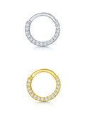 925 Silver Stud Earrings Zircon Cartilage Earrings