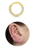 925 Silver Stud Earrings Zircon Cartilage Earrings